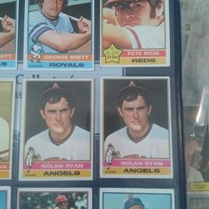 Two 1976 Nolan Ryan Topps #330